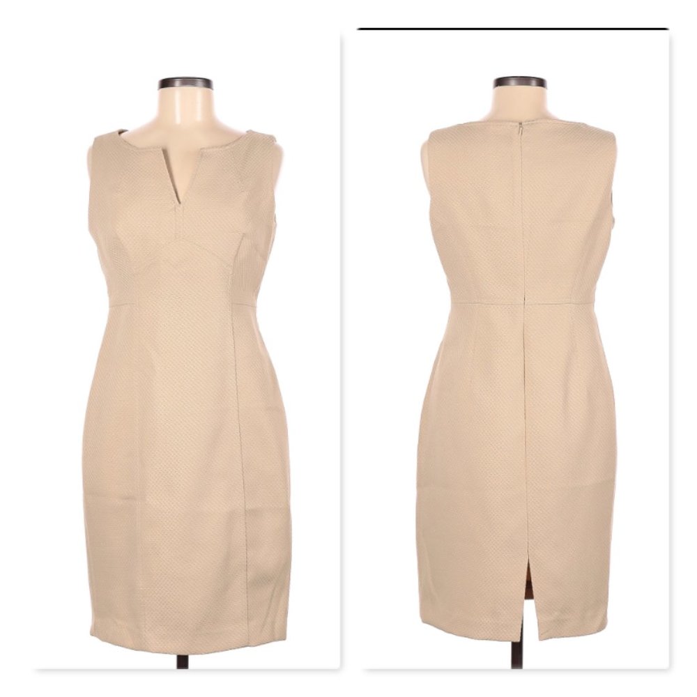 Anne Klein Jacquard Sheath Dress size 8